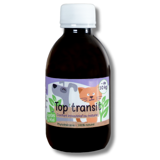 Sirop Naturel Top Transit 200mL - Chiens et Chats de - 10kG